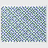 ドイツのシパードスノーグローブ ラッピングペーパー (フラット)