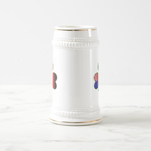 ドイツのシャムロック ビールジョッキ (中央)