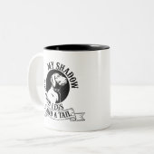 ドイツのショートエアーポインターかわいいGSPギフト ツートーンマグカップ (正面左)