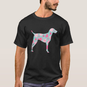 ドイツのショートエアーポインタGSP犬ママValentines Da Tシャツ