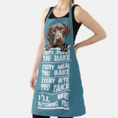 ドイツのショートヘアのポインタあなたが作るすべてのスナック エプロン (インサイチュ)