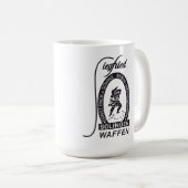 ドイツのシークフリードワフェンエルンストパック&ソーヌ会社 コーヒーマグカップ (正面右)