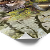 ドイツのスパニエル犬（ドイツ・ワッテルフンド） ポスター (コーナー)