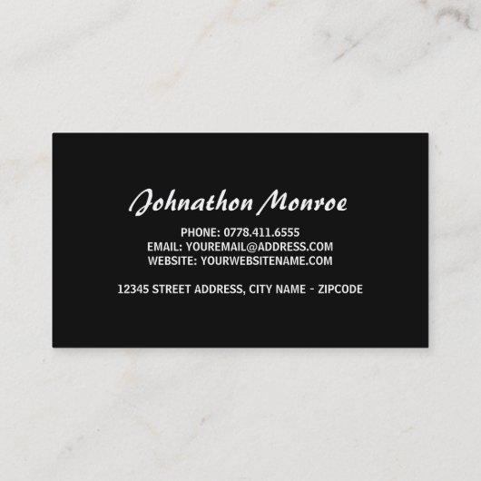 ドイツのタクシー国旗 名刺 (裏面)