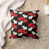 ドイツのダシュント犬のパターン クッション (ブランケット)