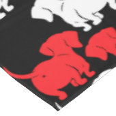 ドイツのダシュント犬のパターン テーブルクロス (アングル)