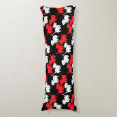 ドイツのダシュント犬のパターン ボディピロー (正面縦)