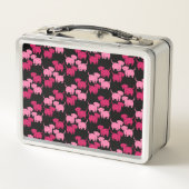 ドイツのダシュント犬のパターン メタルランチボックス (裏面)