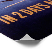 ドイツのツェッペリン2日で大西洋ヴィンテージを渡る ポスター (角)