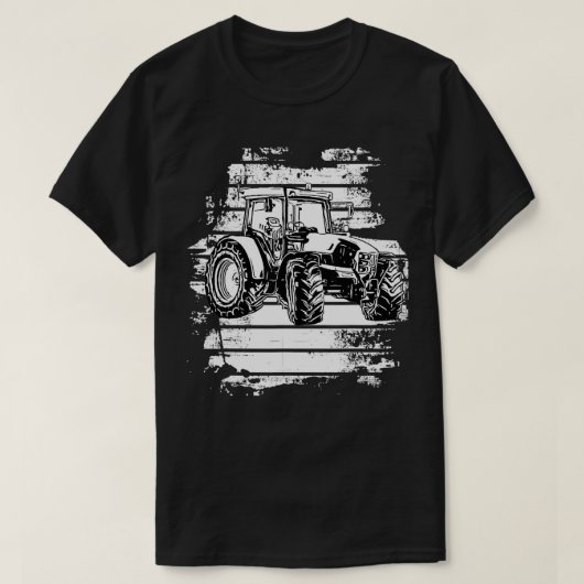 ドイツのトラクターラスターTrekker Deutz Agriculture Far Tシャツ (デザイン正面)