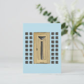 ドイツのドア1 ポストカード (スタンド正面)