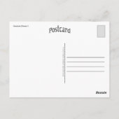 ドイツのドア1 ポストカード (裏面)