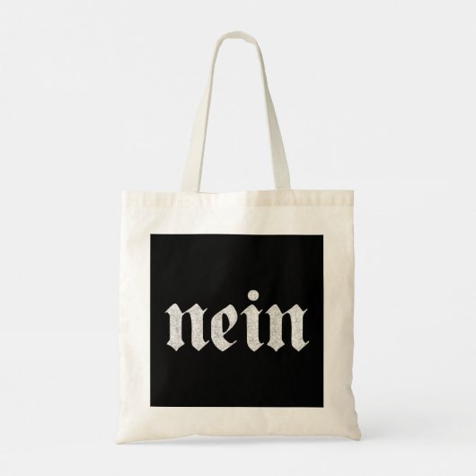 ドイツのドイツ生殖ドイツのNEINドイツ国旗 トートバッグ (裏面)