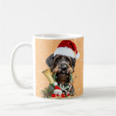 ドイツのドレイサー聖降誕祭メリークリスマス！マグネットボタン コーヒーマグカップ (左)