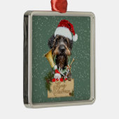 ドイツのドレイサー聖降誕祭メリークリスマス!マグネットボタン メタルオーナメント (右)