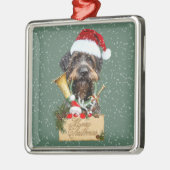 ドイツのドレイサー聖降誕祭メリークリスマス!マグネットボタン メタルオーナメント (左)