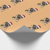 ドイツのドレイサー聖降誕祭メリークリスマス！マグネットボタン ラッピングペーパー (角)