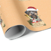 ドイツのドレイサー聖降誕祭メリークリスマス！マグネットボタン ラッピングペーパー (ロールコーナー)