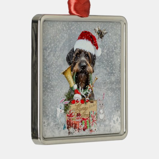 ドイツのドレイサー聖降誕祭メリークリスマス！ メタルオーナメント (右)