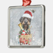 ドイツのドレイサー聖降誕祭メリークリスマス! メタルオーナメント (左)