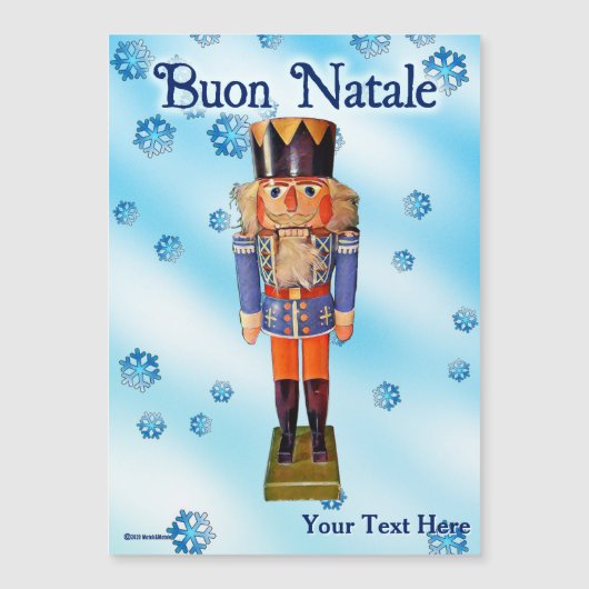 ドイツのナツクラッカー – Buon Natale (正面)