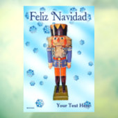 ドイツのナツクラッカー – Feliz Navidad ウィンドウサイン (シート3)