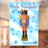 ドイツのナツクラッカー – Feliz Navidad ウィンドウサイン (シート2)