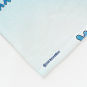 ドイツのナツクラッカー – Frehliche WeihnachenフリースB フリースブランケット (角)