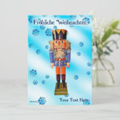 ドイツのナツクラッカー – Frehliche Weihnachen (スタンド正面)