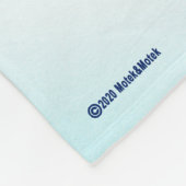 ドイツのナツクラッカー – Frehliche Weihnachen フリースブランケット (角)