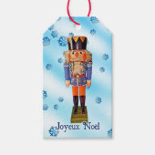 ドイツのナツクラッカー – Joyeux Noel ギフトタグ (正面)