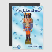 ドイツのナツクラッカー – Vrolijk kerstfeest (正面/裏面)