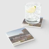 ドイツのニュールンベルクにある古い中世の橋 ストーンコースター (横)