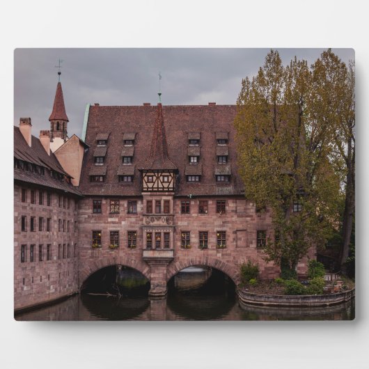 ドイツのニュールンベルクにある歴史的な建物 フォトプラーク (正面)