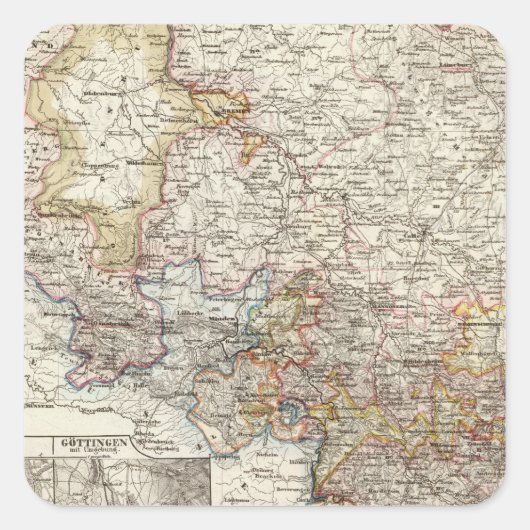 ドイツのハノーバー地域 スクエアシール (正面)