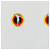 ドイツのハンドボール選手 ファブリック (クローズアップ)