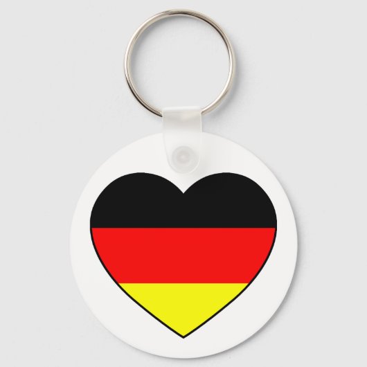 ドイツのハーツ・フスボールアナガー「ドイツ」 キーホルダー (正面)
