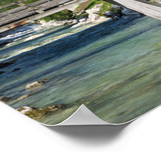 ドイツのバイエルンにあるラムサウの教区教会 ポスター (角)