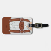 ドイツのバイエルンレダーホースレダーホーゼン荷物タグ ラゲッジタグ (正面横)