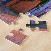 ドイツのバイエルン州ローテンブルクのオブダールタウバー。 ジグソーパズル (側面)