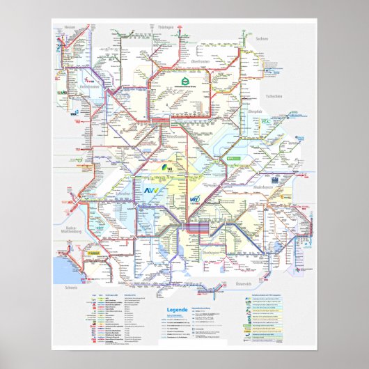 ドイツのバイエルン・シェエンネッツは、「ドイツの国は… ポスター (正面)