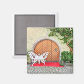 ドイツのバタフライドア マグネット (正面/裏面)