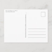 ドイツのバチャラチ ポストカード (裏面)