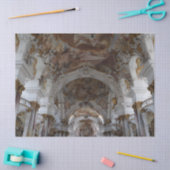 ドイツのバロック様式の大聖堂ティッシュペーパー 薄葉紙 (クラフト)