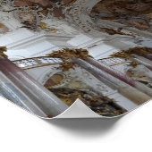 ドイツのバロック様式の大聖堂ポスター ポスター (角)