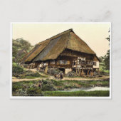ドイツのバーデンにある農夫の家 ポストカード (正面)