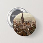 ドイツのバーデン、マントル、フライブルク 缶バッジ (正面&裏面)