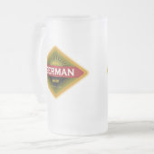 ドイツのビールのジョッキ フロストグラスビールジョッキ (正面左)