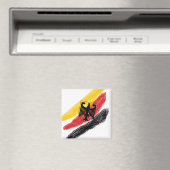 ドイツのフスボールサッカーイーグルマグネット マグネット (インサイチュ (食洗機))