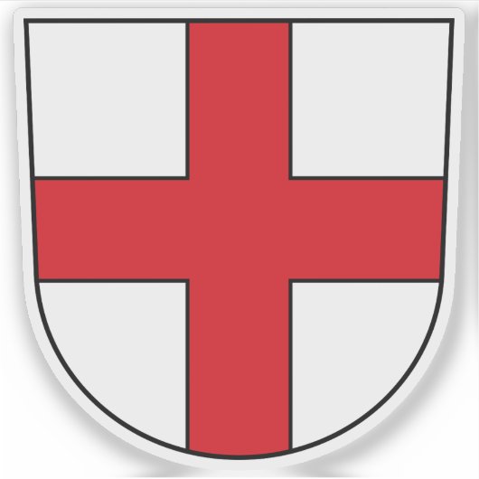 ドイツのフライブルクの紋章 シール (正面)